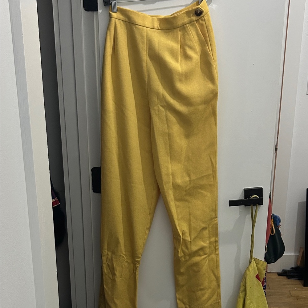 Paris Georgia Trousers Butter Yellow